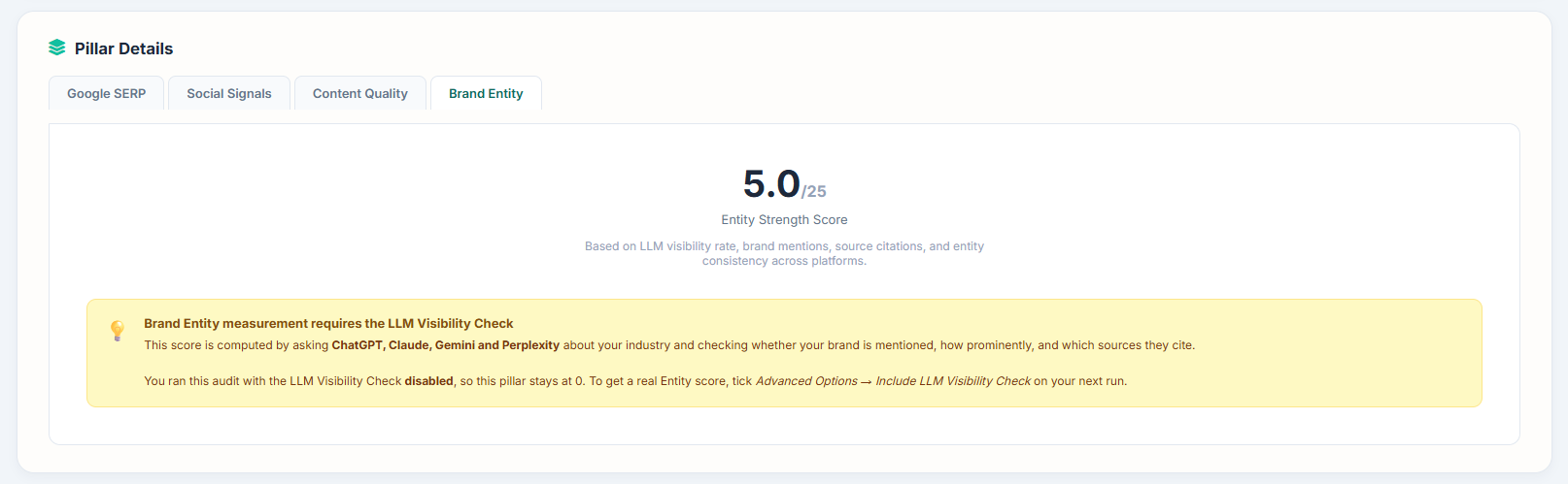 AEO Optimization - Additional Module View